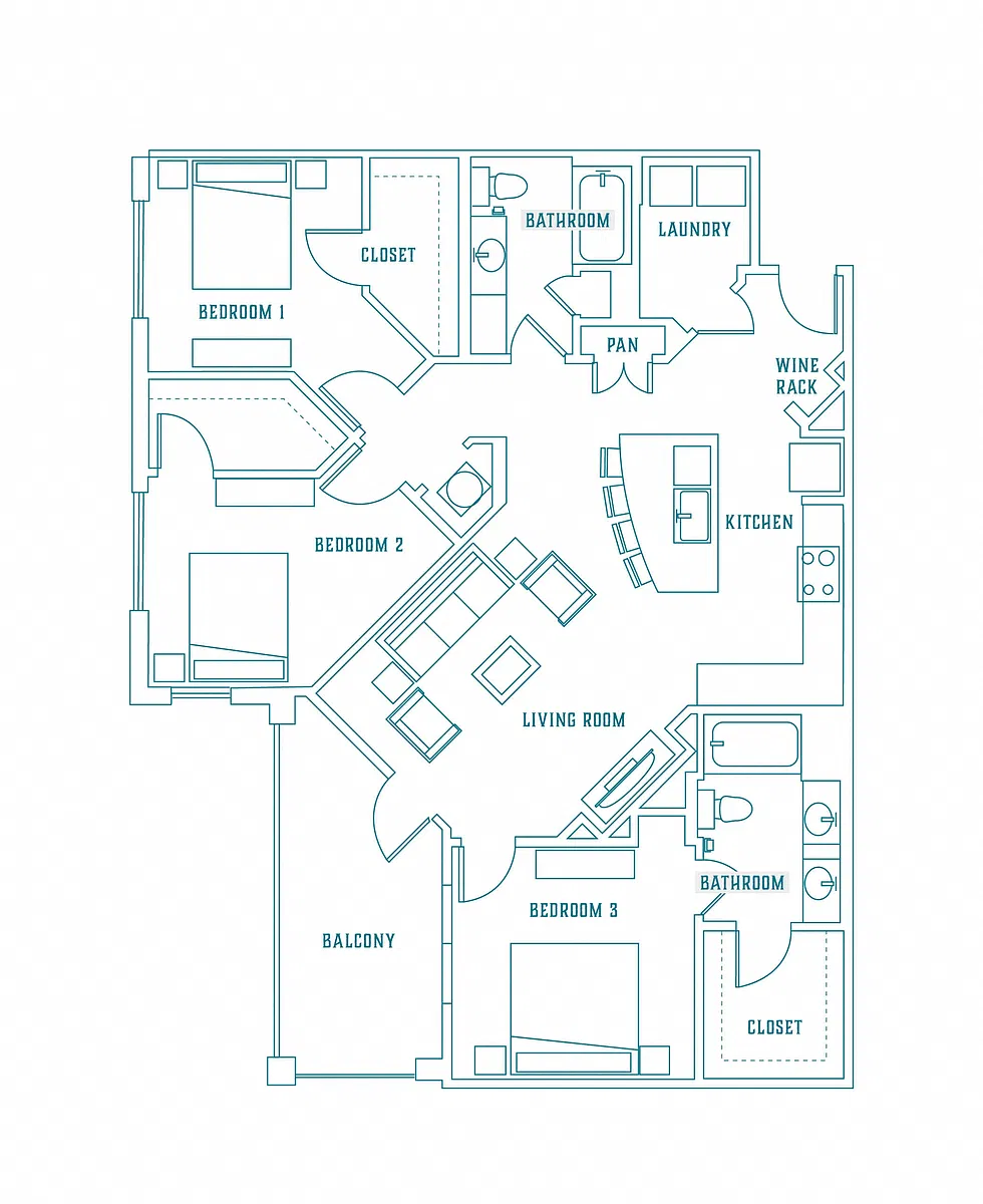 Floor plan C1