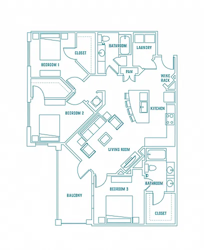 Floor plan C1