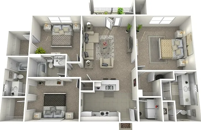 Claremont Floorplan Diagram