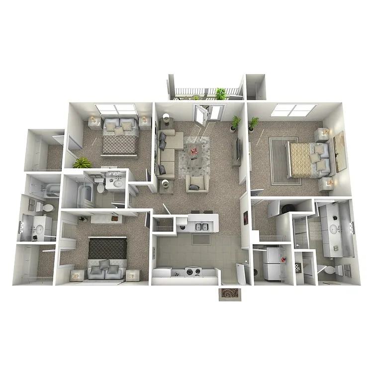 Floor plan Claremont
