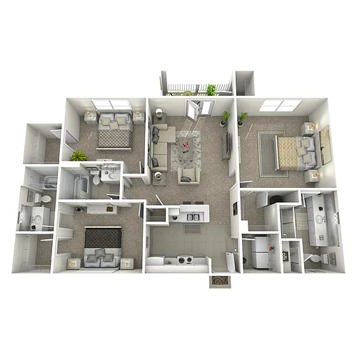 Floor plan Claremont