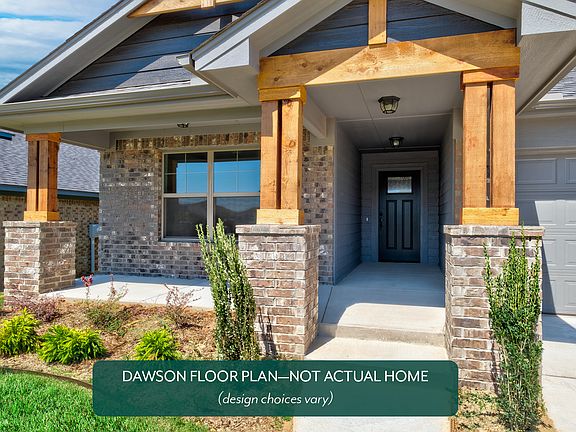 New Home Guthrie OK- Dawson Plan