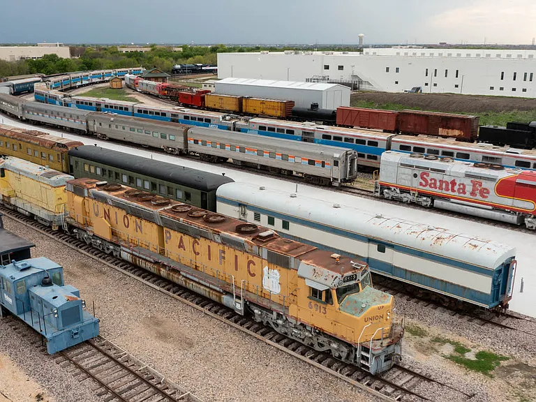 Learn about the history of trains at Traintopia.