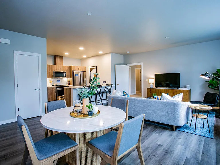 Interior Finishes Available in Two Color Palettes