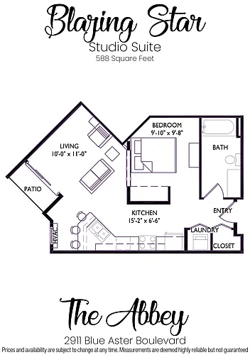 Floor plan Blazing Star