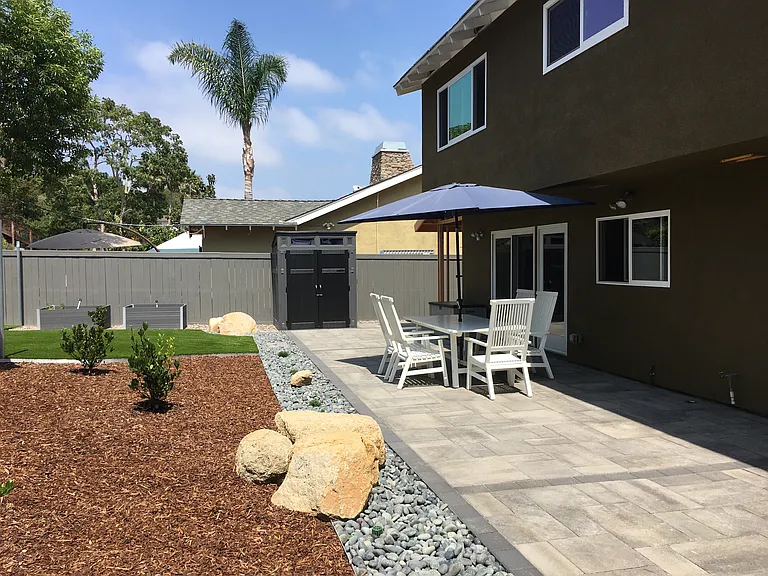 Back patio