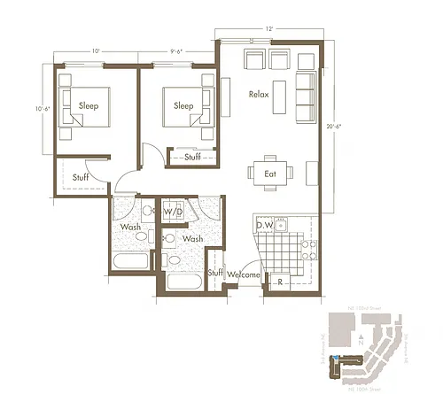 Floor plan B11