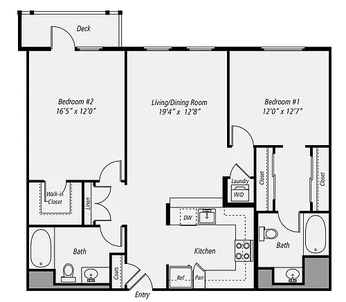 Floor plan B3-A11-402