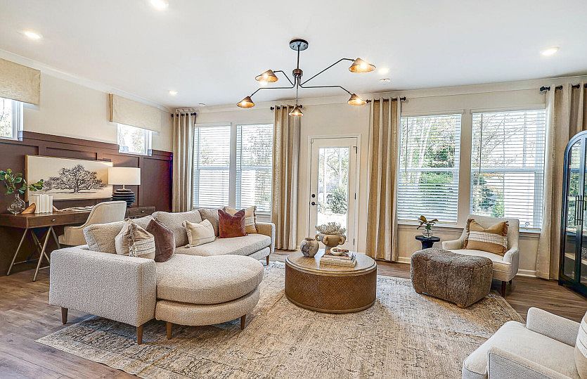 Spacious Living Room