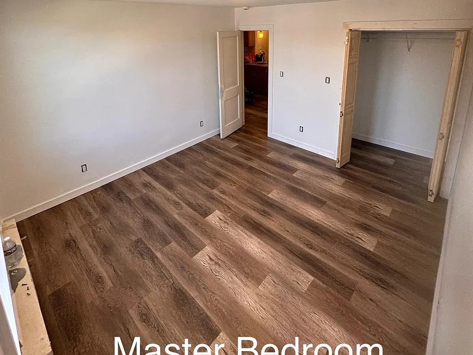 master bedroom with spacious closet