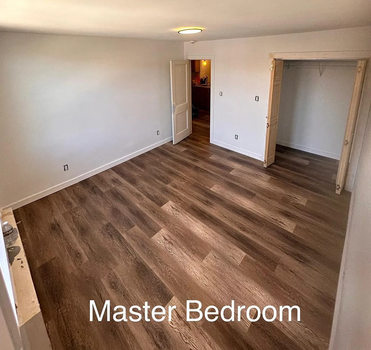 master bedroom with spacious closet - 6253 N 5th St #B