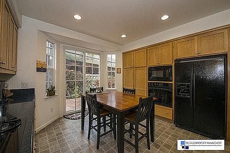 Kitchen View 1 with all Appliances