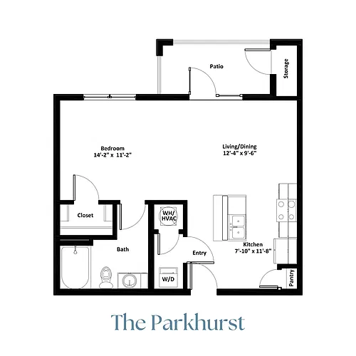 Floor plan The Parkhurst