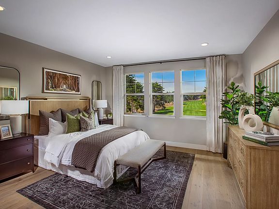 Plan 1 Model Home Primary Bedroom