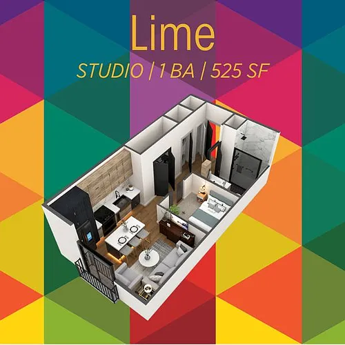 Floor plan Lime