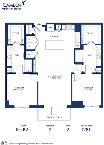 Floor plan B21