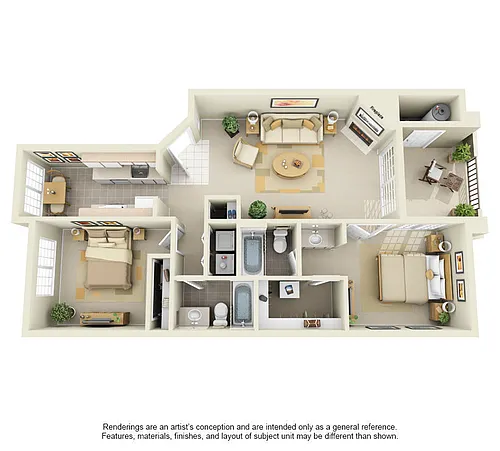 Floor plan B2