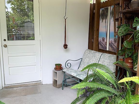Private patio sitting area.