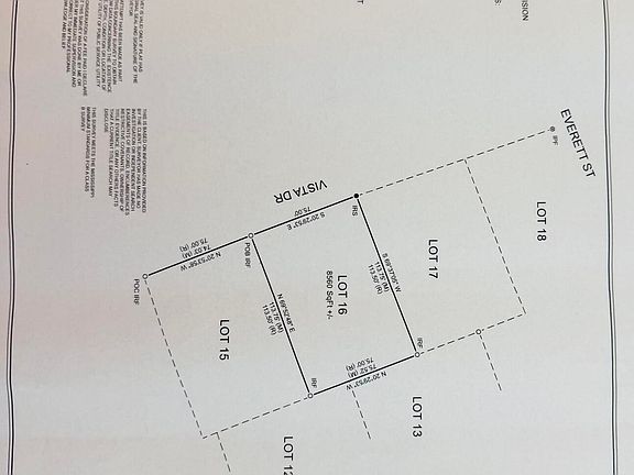 5th image of 132 Vista Dr Lot 16