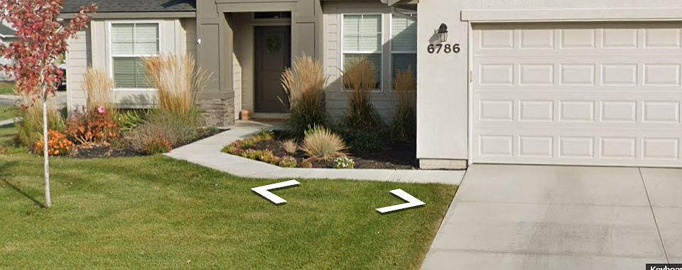 Current property landscaping