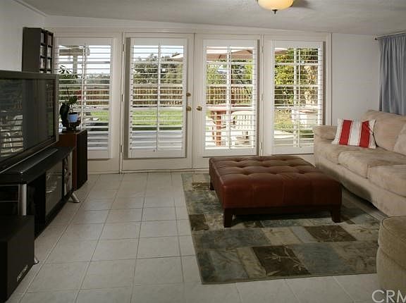 Family Room with French door