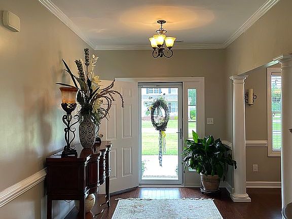 Foyer view from family room 