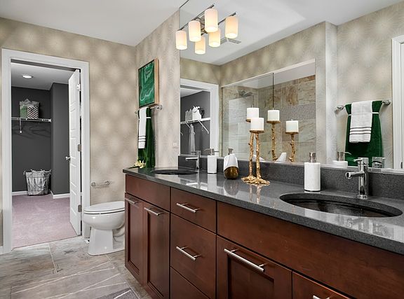 Standard Barn door entry to the Owner s Suite