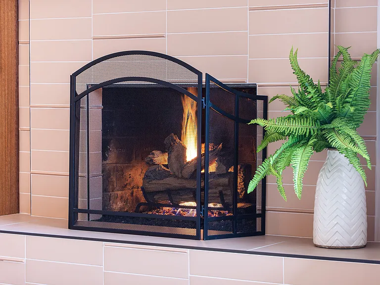 Remote start gas fireplace!