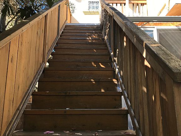 Stairs to the front door