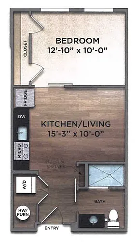 Floor plan S1-3
