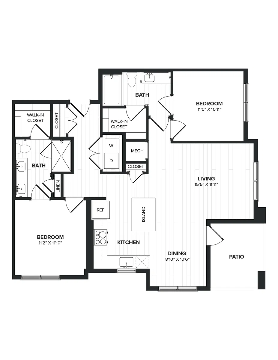 Floor plan B3a