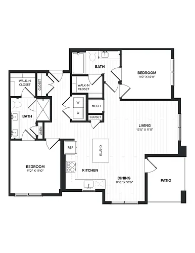 Floor plan B3