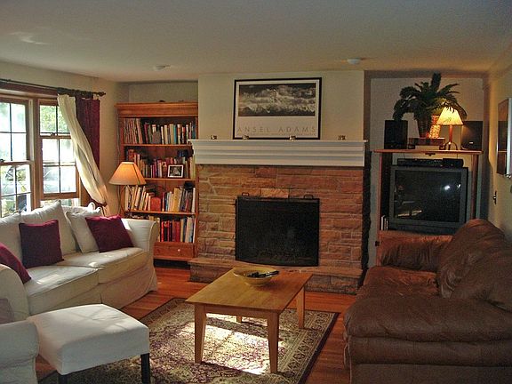 Fireplace in LR