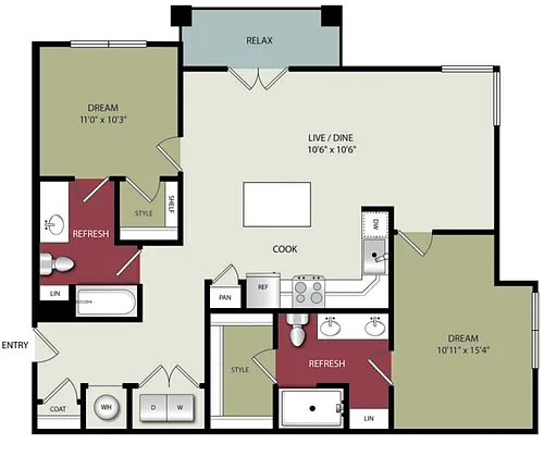 Floor plan B2B