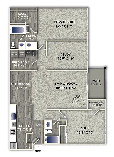 Floor plan Filmore