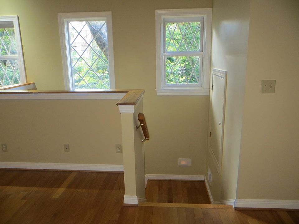 top of stairs