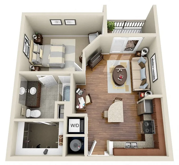 Floor plan A1A
