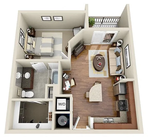 Floor plan A1A