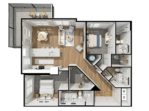Floor plan B2