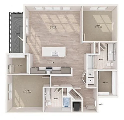 Floor plan B14