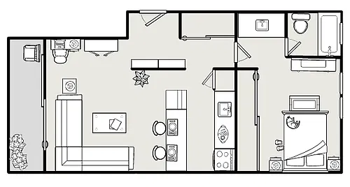 Floor plan 109
