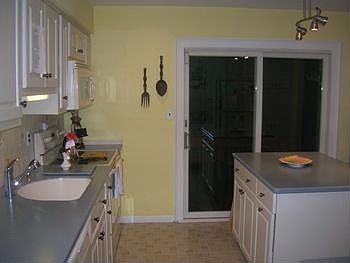 SLIDERS OFF KITCHEN TO DECK