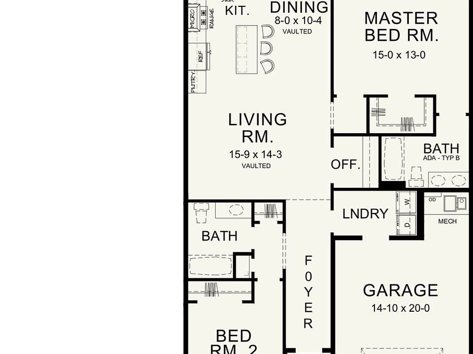 2nd image of 2462 Klondike Ln #A