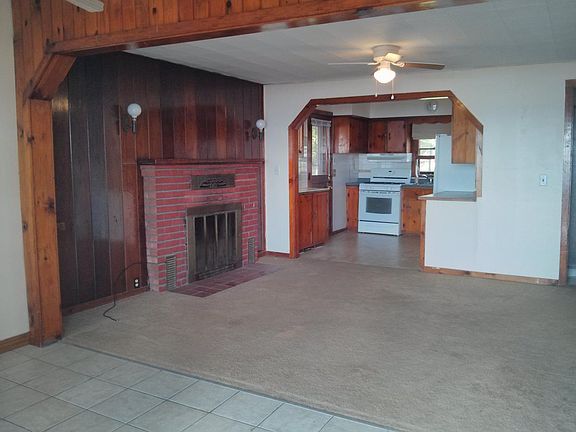 Standing at the front patio door