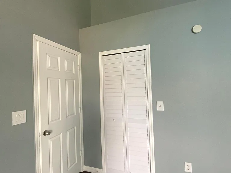 master room door and closet
