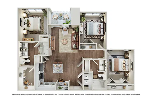 Floor plan Lucchese C1