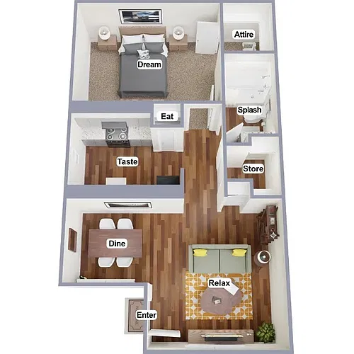 Floor plan A1
