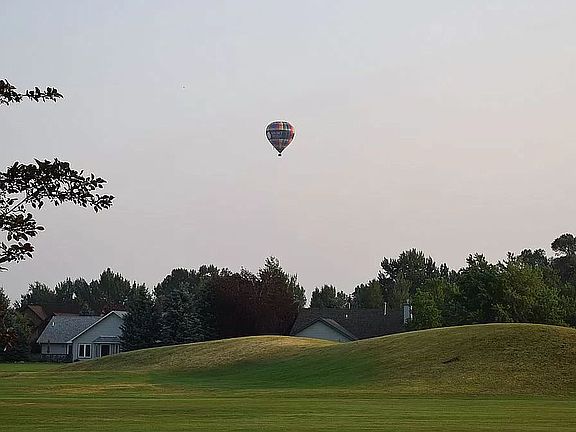 Surprise view in summer