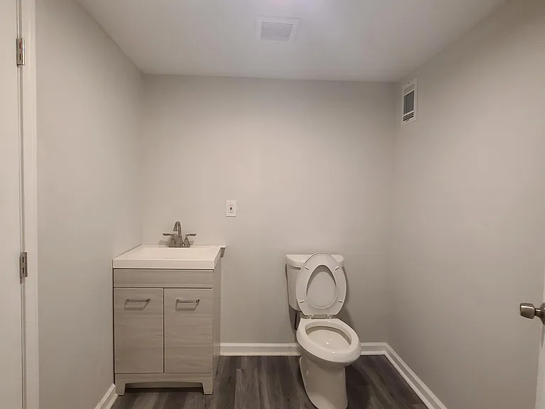 Half bath lower level