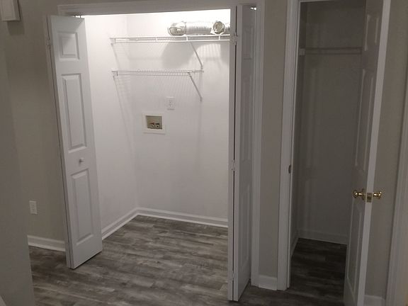 Laundry and hall closet